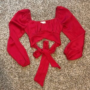 Red Women's Top
